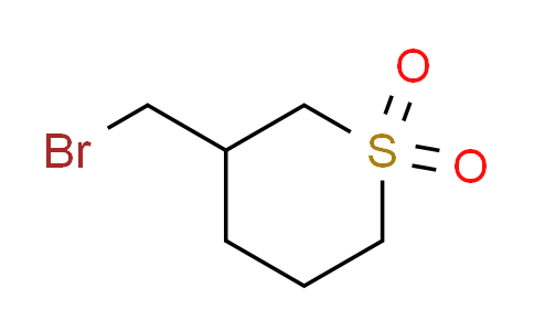 CAS No. 1227465-51-1, 3-(bromomethyl)tetrahydro-2H-thiopyran 1,1-dioxide