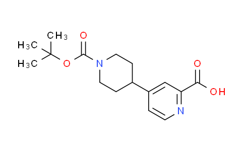 CAS No. 1559064-20-8, 4-[1-(tert-butoxycarbonyl)-4-piperidinyl]-2-pyridinecarboxylic acid