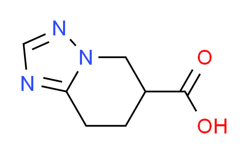 CAS No. 1368014-99-6, 5,6,7,8-tetrahydro[1,2,4]triazolo[1,5-a]pyridine-6-carboxylic acid