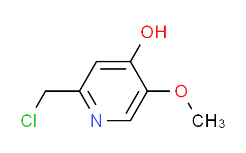CAS No. 943752-03-2, 2-(chloromethyl)-5-methoxy-4-pyridinol
