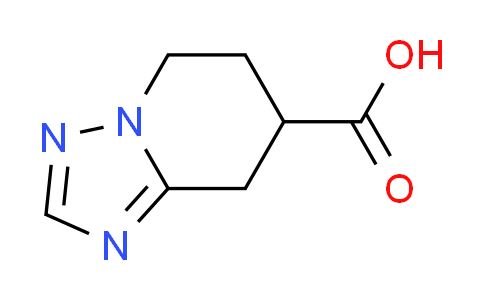 CAS No. 1368057-91-3, 5,6,7,8-tetrahydro[1,2,4]triazolo[1,5-a]pyridine-7-carboxylic acid