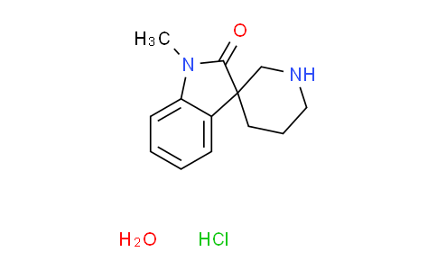 CAS No. 1330756-11-0, 1-methylspiro[indole-3,3'-piperidin]-2(1H)-one hydrochloride hydrate