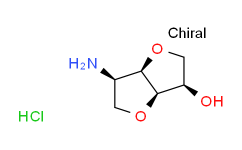 CAS No. 81621-64-9, (3R,3aR,6R,6aR)-6-aminohexahydrofuro[3,2-b]furan-3-ol hydrochloride