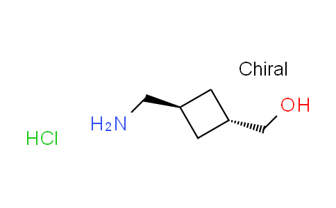 CAS No. 1778734-64-7, [trans-3-(aminomethyl)cyclobutyl]methanol hydrochloride