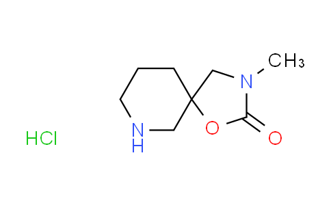 CAS No. 1390654-03-1, 3-methyl-1-oxa-3,7-diazaspiro[4.5]decan-2-one hydrochloride