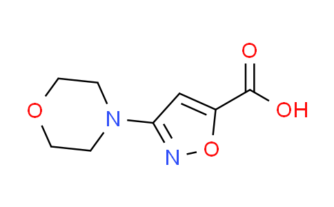 CAS No. 1554401-30-7, 3-(4-morpholinyl)-5-isoxazolecarboxylic acid