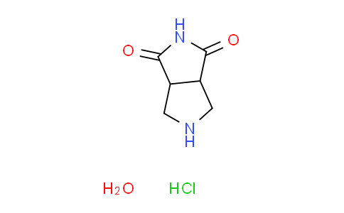 CAS No. 866319-07-5, rac-(3aR,6aS)-tetrahydropyrrolo[3,4-c]pyrrole-1,3(2H,3aH)-dione hydrochloride hydrate