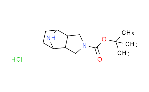 CAS No. 1864003-51-9, tert-butyl rac-(1R,2S,6R,7S)-4,10-diazatricyclo[5.2.1.0~2,6~]decane-4-carboxylate hydrochloride