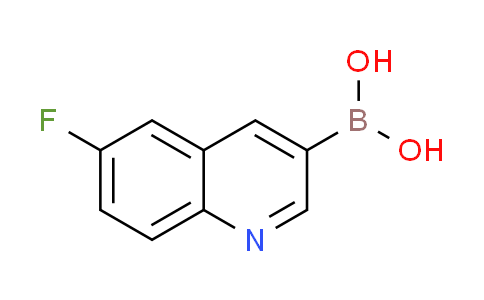 CAS No. 1264511-20-7, (6-fluoro-3-quinolinyl)boronic acid