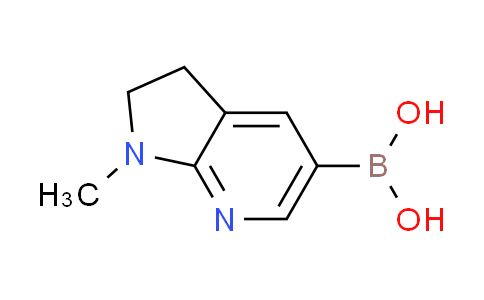 (1-methyl-2,3-dihydro-1H-pyrrolo[2,3-b]pyridin-5-yl)boronic acid