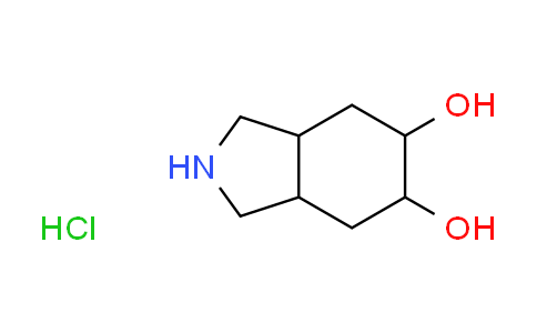 CAS No. 1820575-24-3, rac-(3aR,5S,6S,7aS)-octahydro-1H-isoindole-5,6-diol hydrochloride