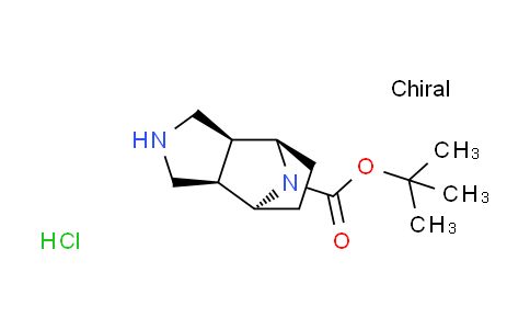 CAS No. 1820580-15-1, tert-butyl rel-(1R,2S,6R,7S)-4,10-diazatricyclo[5.2.1.0~2,6~]decane-10-carboxylate hydrochloride
