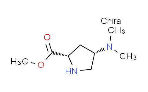 CAS No. 1163857-73-5, methyl (4S)-4-(dimethylamino)-L-prolinate