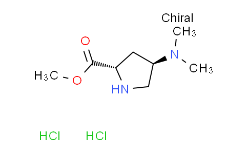 CAS No. 1609388-38-6, methyl (4R)-4-(dimethylamino)-L-prolinate dihydrochloride