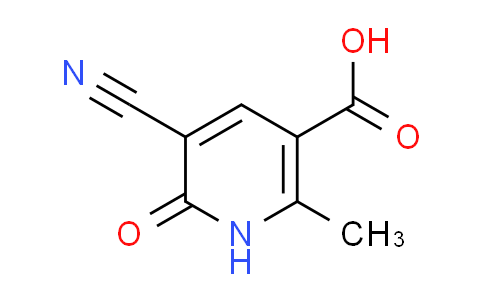 CAS No. 101184-51-4, 5-cyano-2-methyl-6-oxo-1,6-dihydro-3-pyridinecarboxylic acid