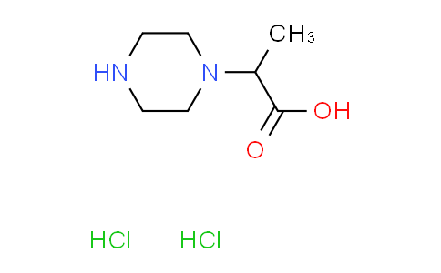 CAS No. 1417347-15-9, 2-(1-piperazinyl)propanoic acid dihydrochloride
