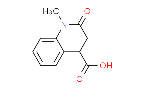 CAS No. 14271-45-5, 1-methyl-2-oxo-1,2,3,4-tetrahydro-4-quinolinecarboxylic acid