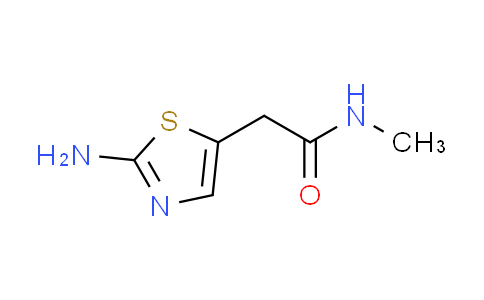 CAS No. 1172707-63-9, 2-(2-amino-1,3-thiazol-5-yl)-N-methylacetamide