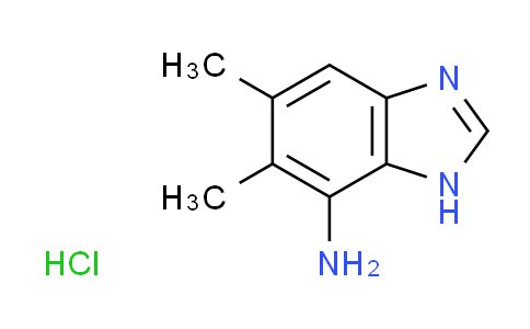 CAS No. 1269052-77-8, 5,6-dimethyl-1H-benzimidazol-7-amine hydrochloride