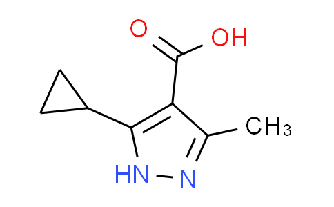 CAS No. 1287752-79-7, 5-cyclopropyl-3-methyl-1H-pyrazole-4-carboxylic acid