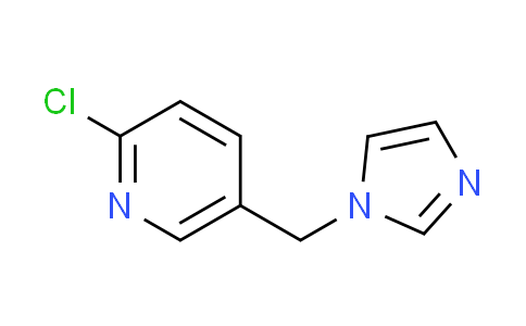 CAS No. 230617-61-5, 2-chloro-5-(1H-imidazol-1-ylmethyl)pyridine