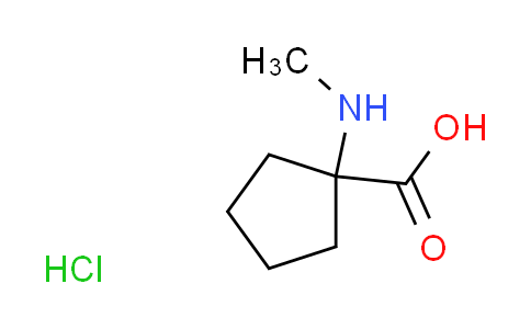 CAS No. 1609406-63-4, 1-(methylamino)cyclopentanecarboxylic acid hydrochloride