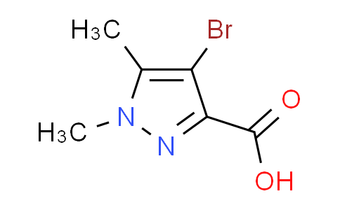 CAS No. 5775-91-7, 4-bromo-1,5-dimethyl-1H-pyrazole-3-carboxylic acid