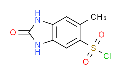 CAS No. 1023816-32-1, 6-methyl-2-oxo-2,3-dihydro-1H-benzimidazole-5-sulfonyl chloride
