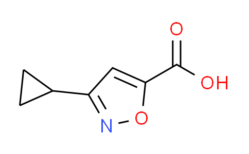 CAS No. 870704-25-9, 3-cyclopropyl-5-isoxazolecarboxylic acid