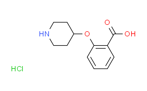 CAS No. 1332531-16-4, 2-(4-piperidinyloxy)benzoic acid hydrochloride