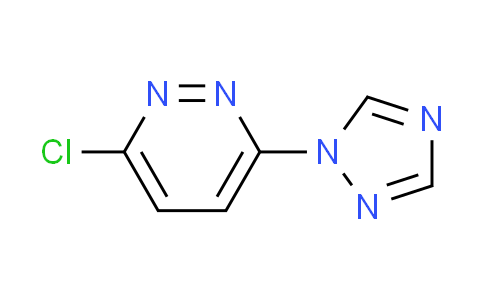 CAS No. 75792-73-3, 3-chloro-6-(1H-1,2,4-triazol-1-yl)pyridazine