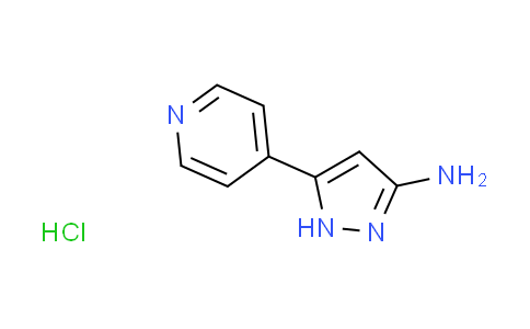CAS No. 1586784-92-0, 5-(4-pyridinyl)-1H-pyrazol-3-amine hydrochloride
