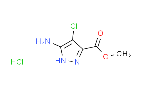 CAS No. 1301743-26-9, methyl 5-amino-4-chloro-1H-pyrazole-3-carboxylate hydrochloride
