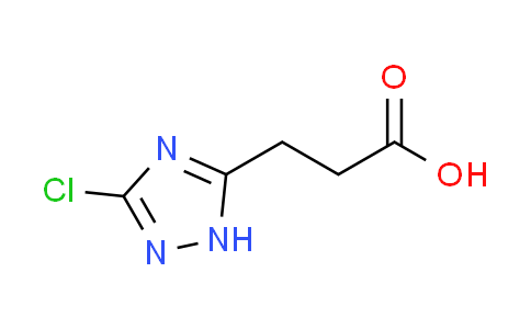 CAS No. 1243250-11-4, 3-(3-chloro-1H-1,2,4-triazol-5-yl)propanoic acid