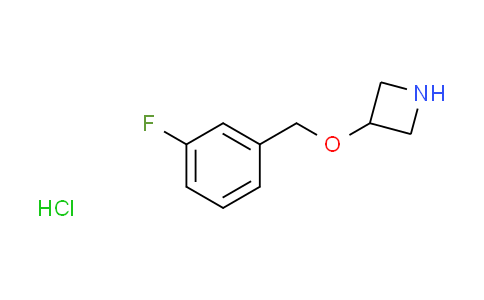 CAS No. 1185298-06-9, 3-[(3-fluorobenzyl)oxy]azetidine hydrochloride