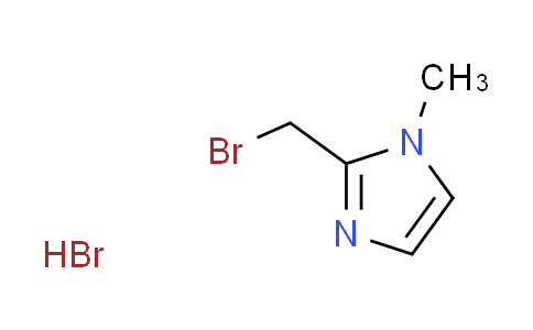 CAS No. 1864074-91-8, 2-(bromomethyl)-1-methyl-1H-imidazole hydrobromide