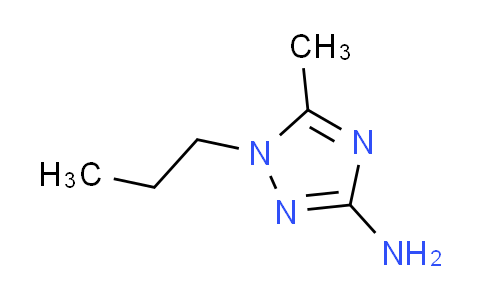 CAS No. 1227465-52-2, 5-methyl-1-propyl-1H-1,2,4-triazol-3-amine