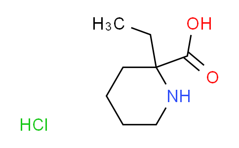 CAS No. 1300713-02-3, 2-ethyl-2-piperidinecarboxylic acid hydrochloride