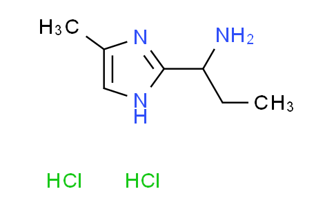 CAS No. 1609399-94-1, [1-(4-methyl-1H-imidazol-2-yl)propyl]amine dihydrochloride