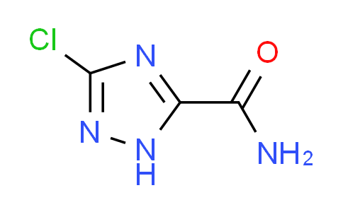 CAS No. 54671-66-8, 3-chloro-1H-1,2,4-triazole-5-carboxamide