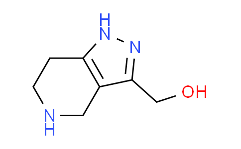 CAS No. 1330756-09-6, 4,5,6,7-tetrahydro-1H-pyrazolo[4,3-c]pyridin-3-ylmethanol