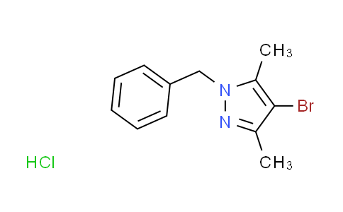 CAS No. 2103396-94-5, 1-benzyl-4-bromo-3,5-dimethyl-1H-pyrazole hydrochloride