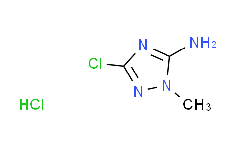 CAS No. 1390655-05-6, 3-chloro-1-methyl-1H-1,2,4-triazol-5-amine hydrochloride