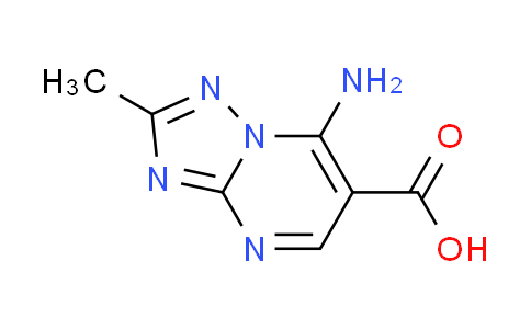 CAS No. 1211486-58-6, 7-amino-2-methyl[1,2,4]triazolo[1,5-a]pyrimidine-6-carboxylic acid