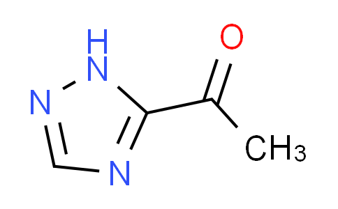 CAS No. 153334-29-3, 1-(1H-1,2,4-triazol-5-yl)ethanone