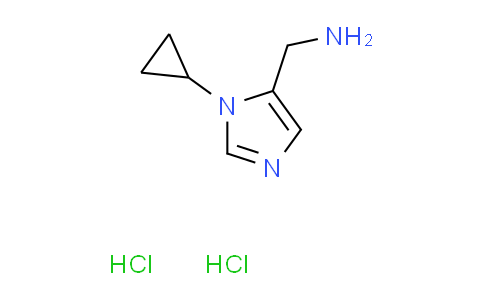 CAS No. 1300713-13-6, [(1-cyclopropyl-1H-imidazol-5-yl)methyl]amine dihydrochloride