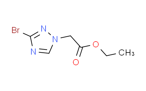 CAS No. 1243250-13-6, ethyl (3-bromo-1H-1,2,4-triazol-1-yl)acetate
