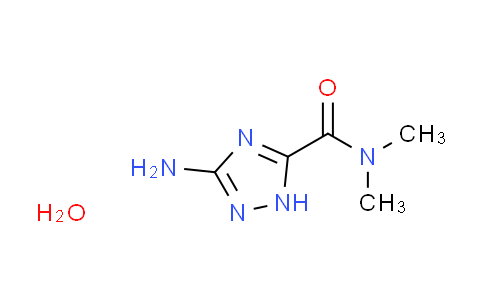 CAS No. 1609403-70-4, 3-amino-N,N-dimethyl-1H-1,2,4-triazole-5-carboxamide hydrate