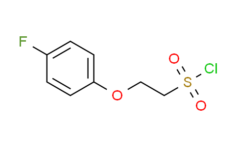CAS No. 1018548-27-0, 2-(4-fluorophenoxy)ethanesulfonyl chloride