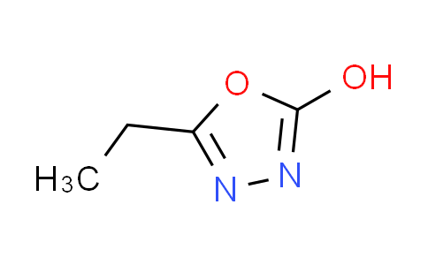 CAS No. 37463-36-8, 5-ethyl-1,3,4-oxadiazol-2-ol